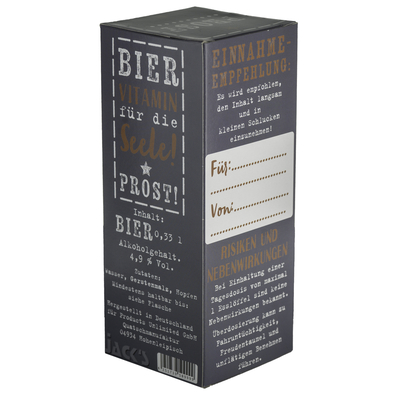 Jack`s Bierflasche L�schmittel Geschenkverpackung 0,33 l